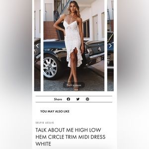 Selfie Leslie High Low Dress